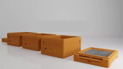 NuHive 3-Box set, Solid Polyurethane Hive with bonus Excluder - Complete Set